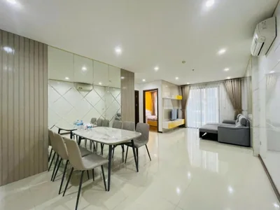 眺望付き2ベッドルームアパートメント — Ha Do Centrosa Apartment District 10